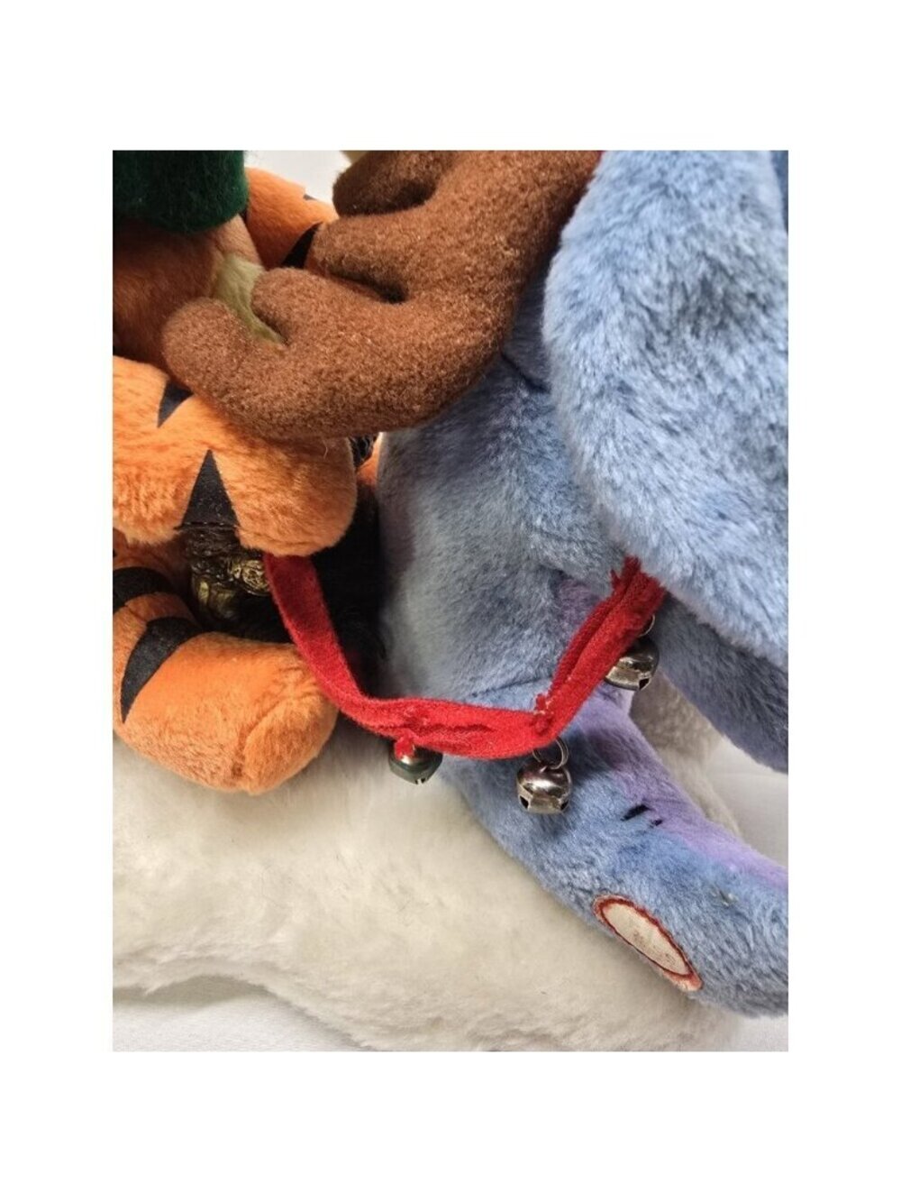 Gemmy Disney Winnie the Pooh Tigger Eeyore Christmas Sleigh Music/Motion Tested - Picture 12 of 14